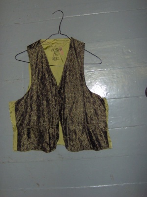 green/gold Vest-Mn Vst 3325-Chest 42