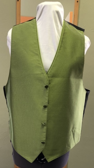 Lime Green Vest-Mn Vst 3328-Chest 42