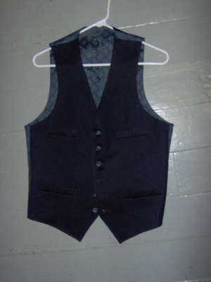 navy Vest-Mn Vst 4000-Chest 36