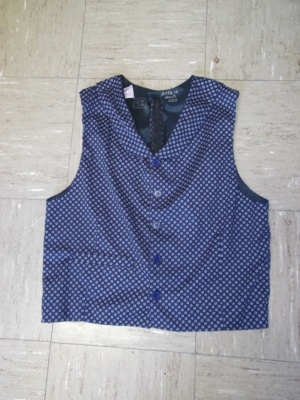 Blue Vest-Mn Vst 4327-Chest 42