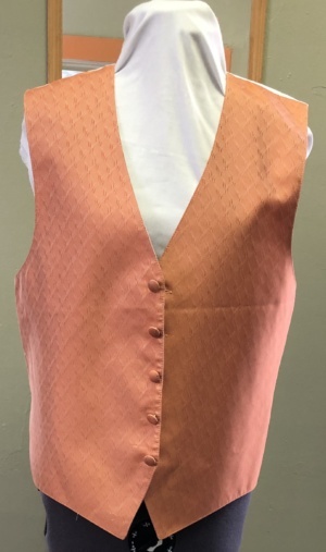 Orange Vest-Mn Vst 5326-Chest 42
