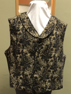 Yellow black Vest-Mn Vst 5725-SHFA'14-Chest 50
