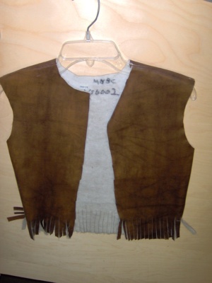brown Vest-Mn Vst 6002-Chest 34