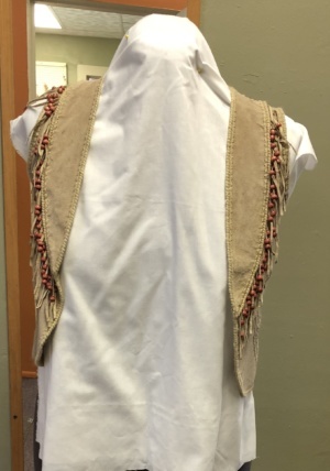 brown Vest-Mn Vst 6010-Chest 32
