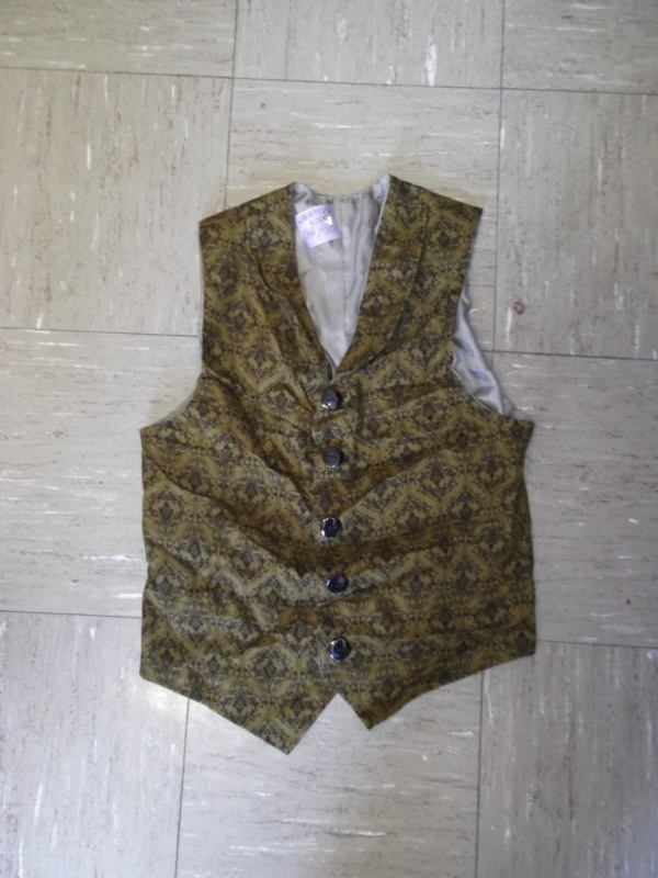 Brown Vest-Mn Vst 6025-Chest 36