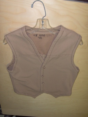 Tan Vest-Mn Vst 6101-Chest 38