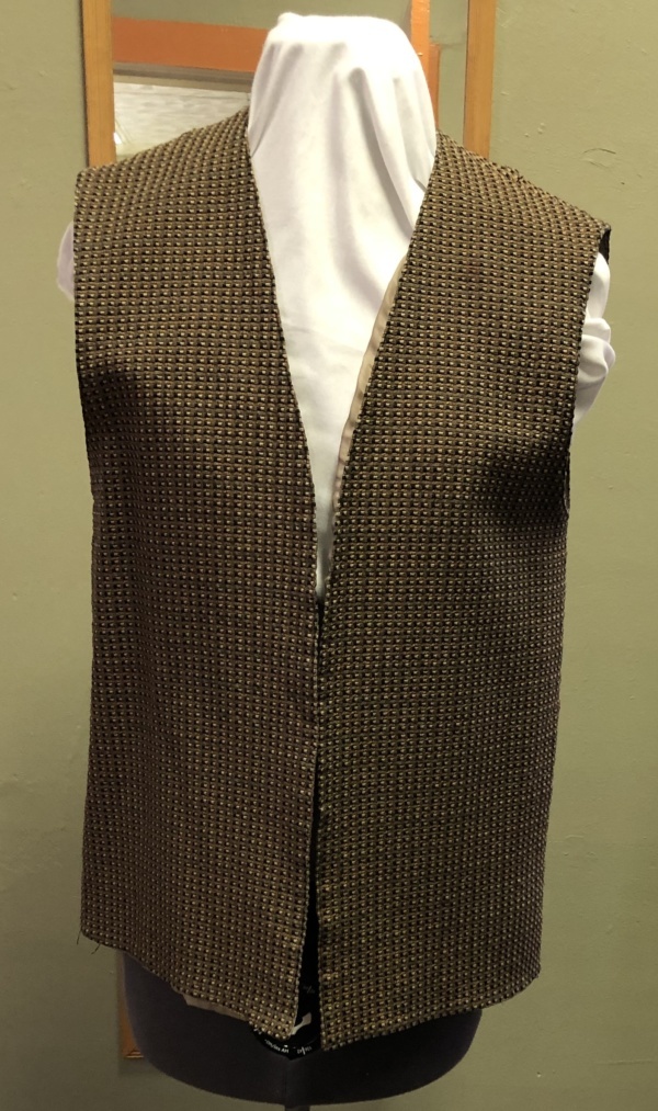 brown Vest-Mn Vst 6126-Chest 38