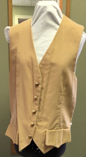 tan Vest-Mn Vst 6200-Chest 40