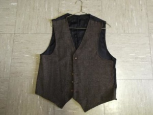 Brown Vest-Mn Vst 6226-Chest 40