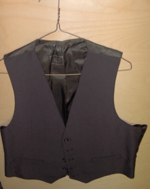brown Vest-Mn Vst 6450-Chest 45