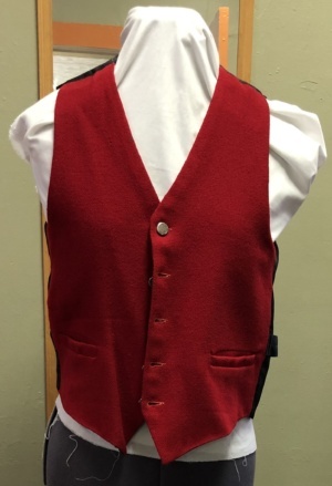 Red Vest-Mn Vst 7002-Chest 36