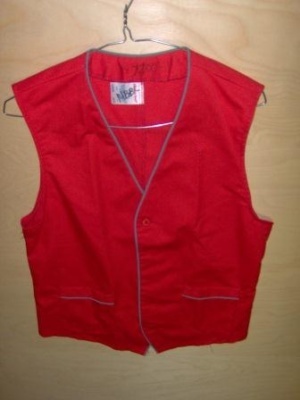 red Vest-Mn Vst 7004-Chest 36
