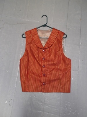 Red gold Vest-Mn Vst 7251-CC'15-Chest 40