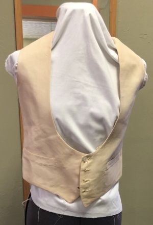 cream Vest-Mn Vst 8002-Chest 36