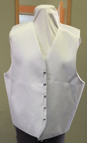 White Vest-Mn Vst 8401-Chest 44