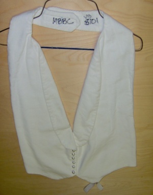 white Vest-Mn Vst 8500-Chest adjustable