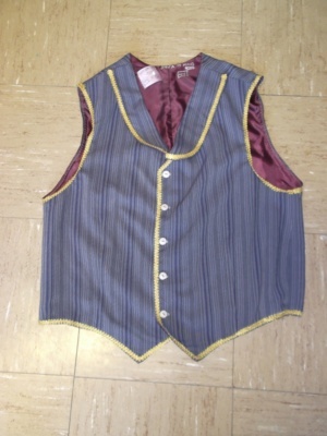 purple and gold Vest-Mn Vst 9450-Chest 44