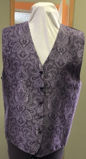 Purple Vest-Mn Vst 9525-Chest 46