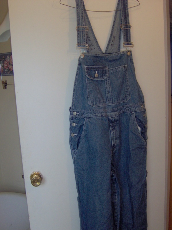 Blue Overalls-OVRAL 4400-Waist 38