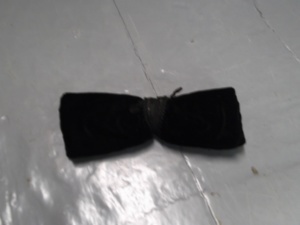 Black Bowtie-BWTI 1004- Solid, velvet