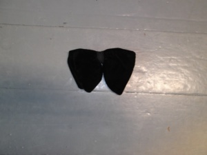 Black Bowtie-BWTI 1053- Solid, velvet