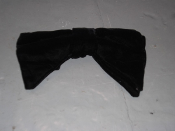 Black Bowtie-BWTI 1055- Solid, velvet