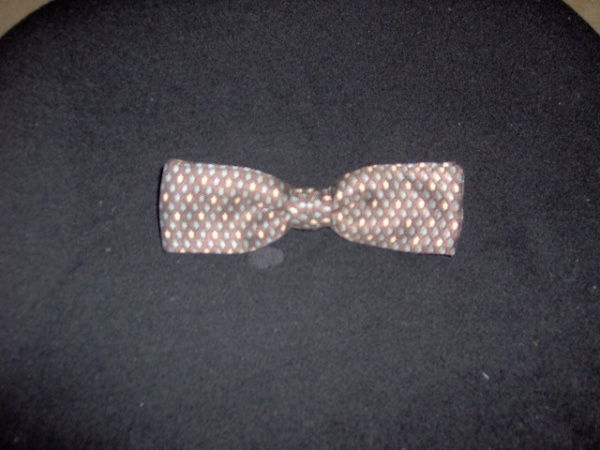 Brown, blue, and white Bowtie-BWTI 6000- Star dots