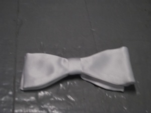 White Bowtie-BWTI 8003- Solid, silk