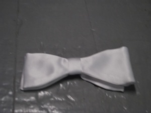 White Bowtie-BWTI 8005- Solid, silk
