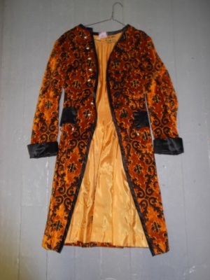 Orange and black Colonial Suit-CL MN 5125-Chest 38