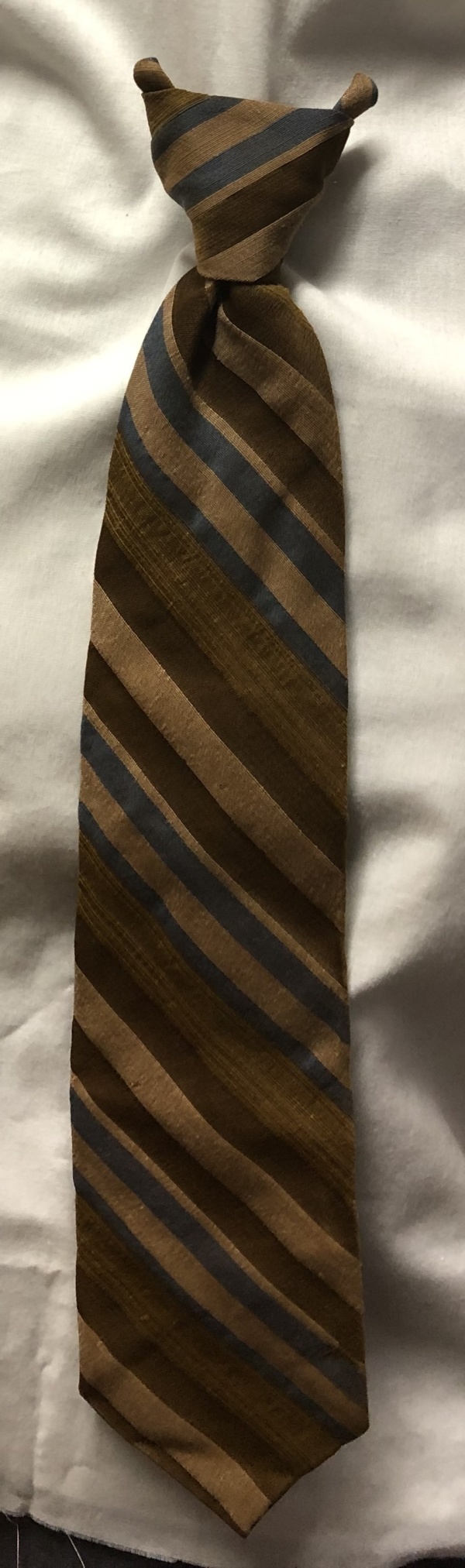 Green and blue Clip-on Tie-CL TI 3002- Medium
