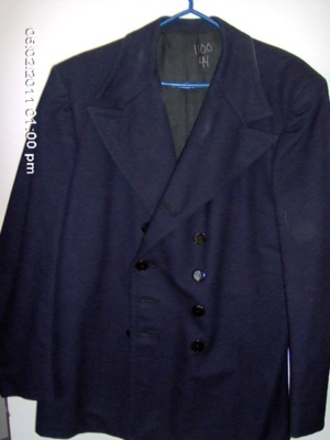 Blue Overcoat-Mn Ct  4402-Chest 44