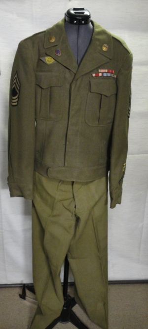 olive green Military Uniform-MN ML 3301-Coat Chest 42