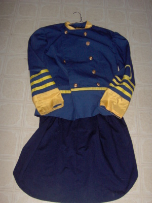 blue and yellow Military Uniform-MN ML 4024-Coat Chest 40