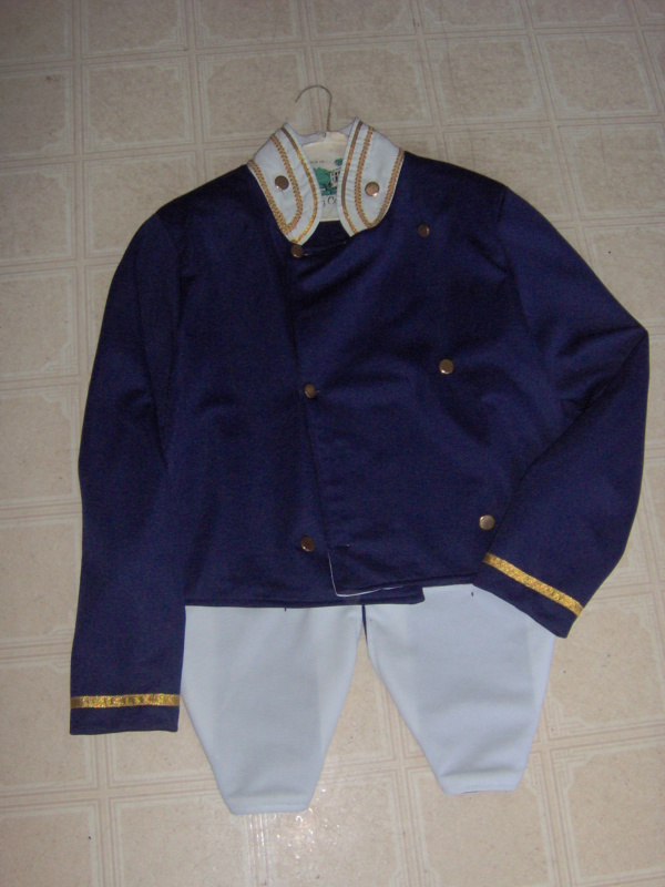 blue and white Military Uniform-MN ML 4304-Coat Chest 42