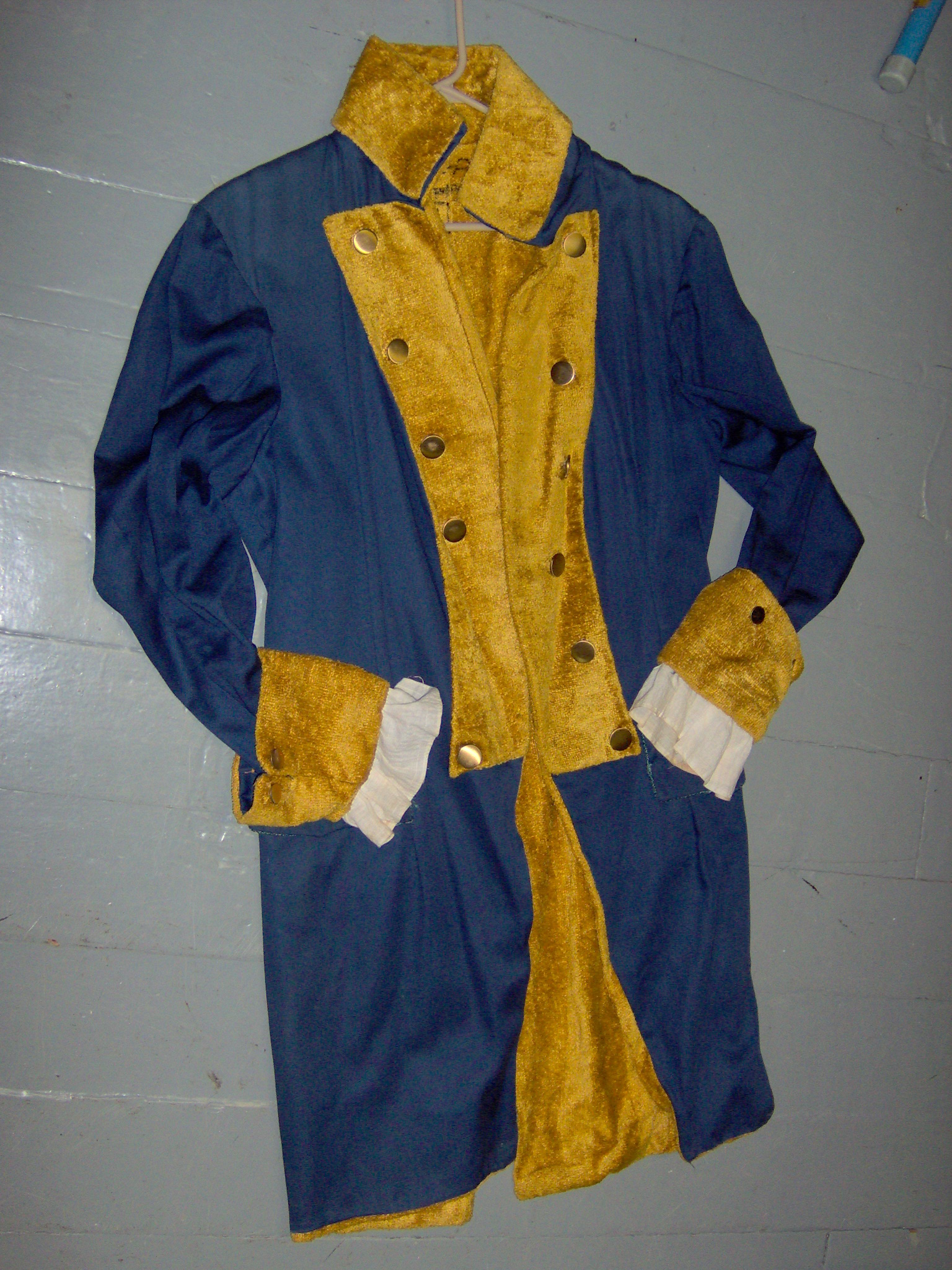 blue yellow uniforms