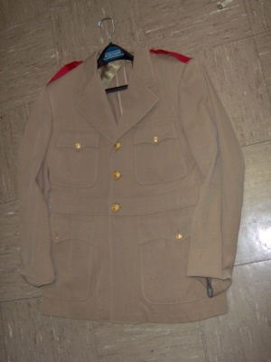 Beige with red Military Uniform-MN ML 6300-Coat Chest 42