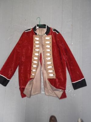 Red and black and white Military Uniform-MN ML 7500-Coat Chest 46
