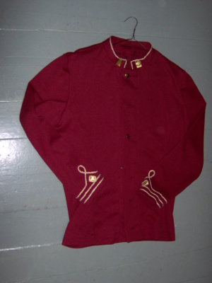 burgundy gold Military Uniform-MN ML 7800-Coat Chest 52
