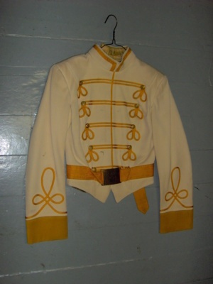 cream and yellow Military Uniform-MN ML 8003-Coat Chest 34