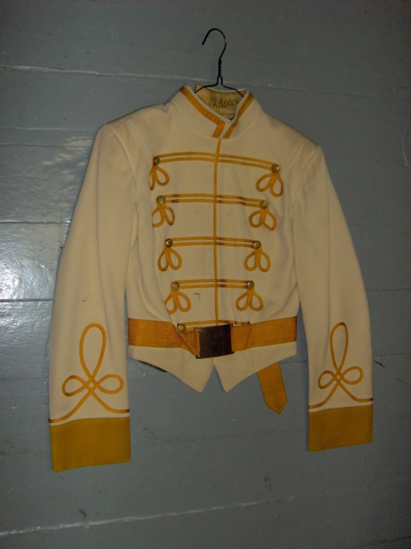cream and yellow Military Uniform-MN ML 8003-Coat Chest 34
