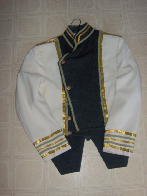 white and green Military Uniform-MN ML 8300-Coat Chest 42
