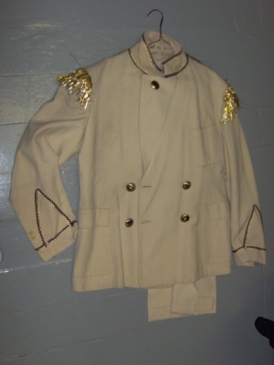 cream and yellow Military Uniform-MN ML 8400-Coat Chest 44