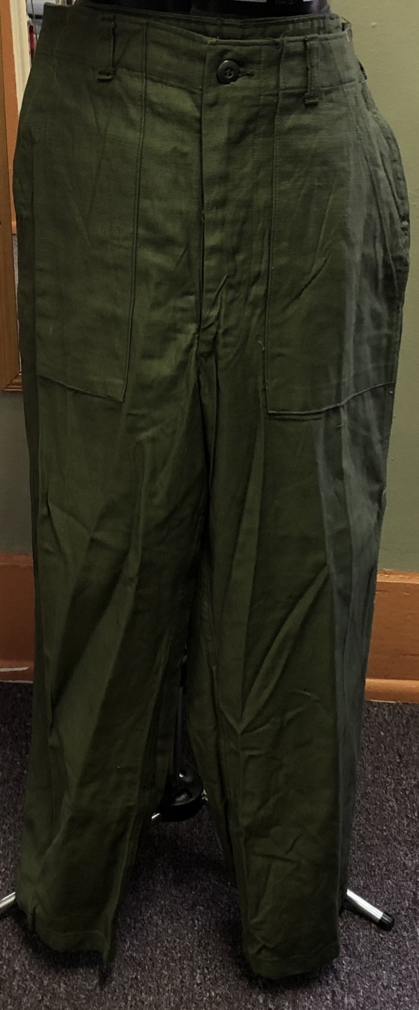 Army Green Military Pants-Mn Ml Pt 3100-Waist 32