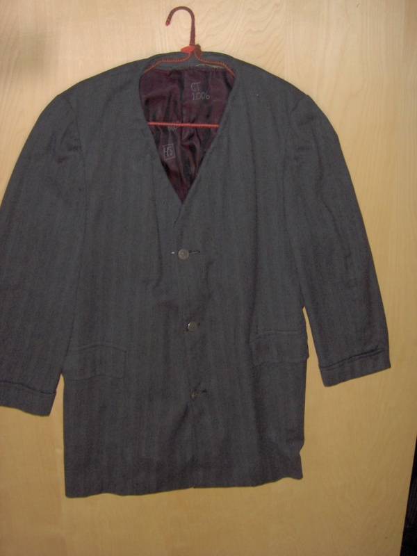 Dark Grey Overcoat-Mn Ct  2651-Chest 48