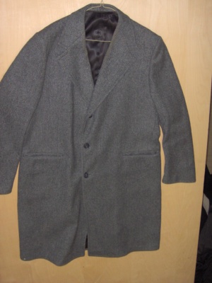 Grey Overcoat-Mn Ct  2750-Chest 50