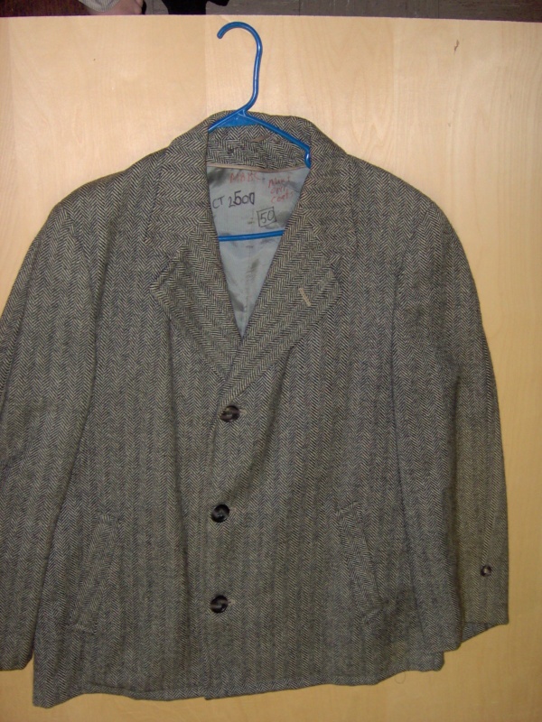 Grey Overcoat-Mn Ct  2751-Chest 50
