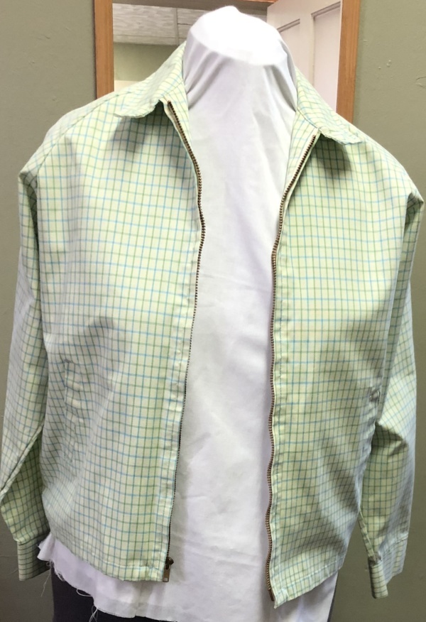 Green and blue Overcoat-Mn Ct 3575-Chest 46