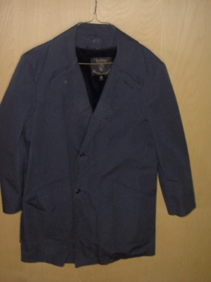 steel blue Overcoat-Mn Ct  4400-Chest 44