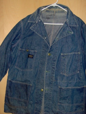denim Overcoat-Mn Ct  4702-Chest 50